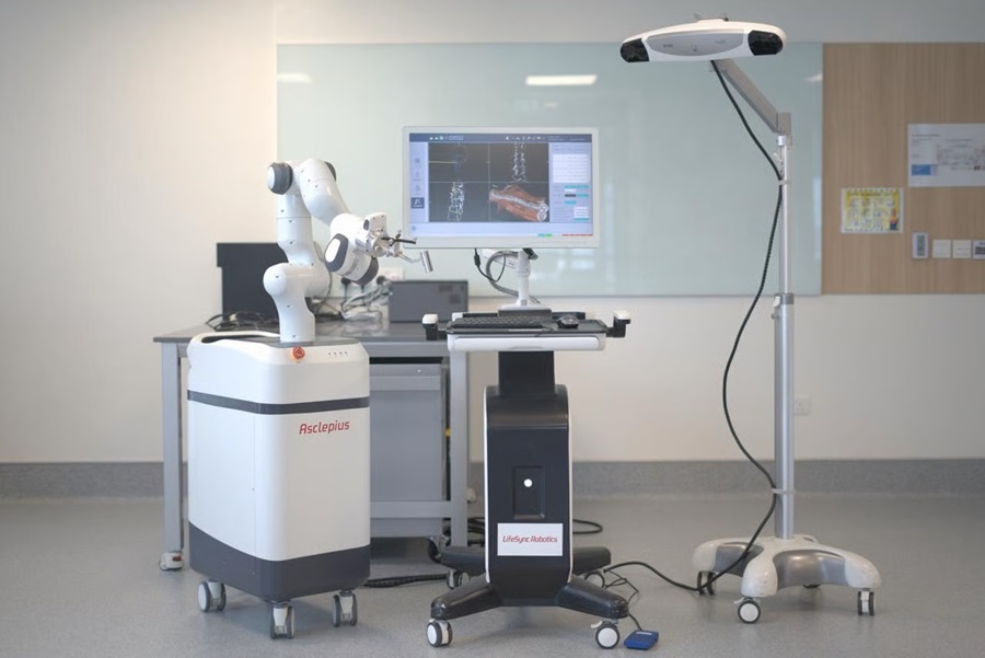 LifeSync Robotics’ Orthopedic Surgical Robot Now Available to Demo at co11ab Novena